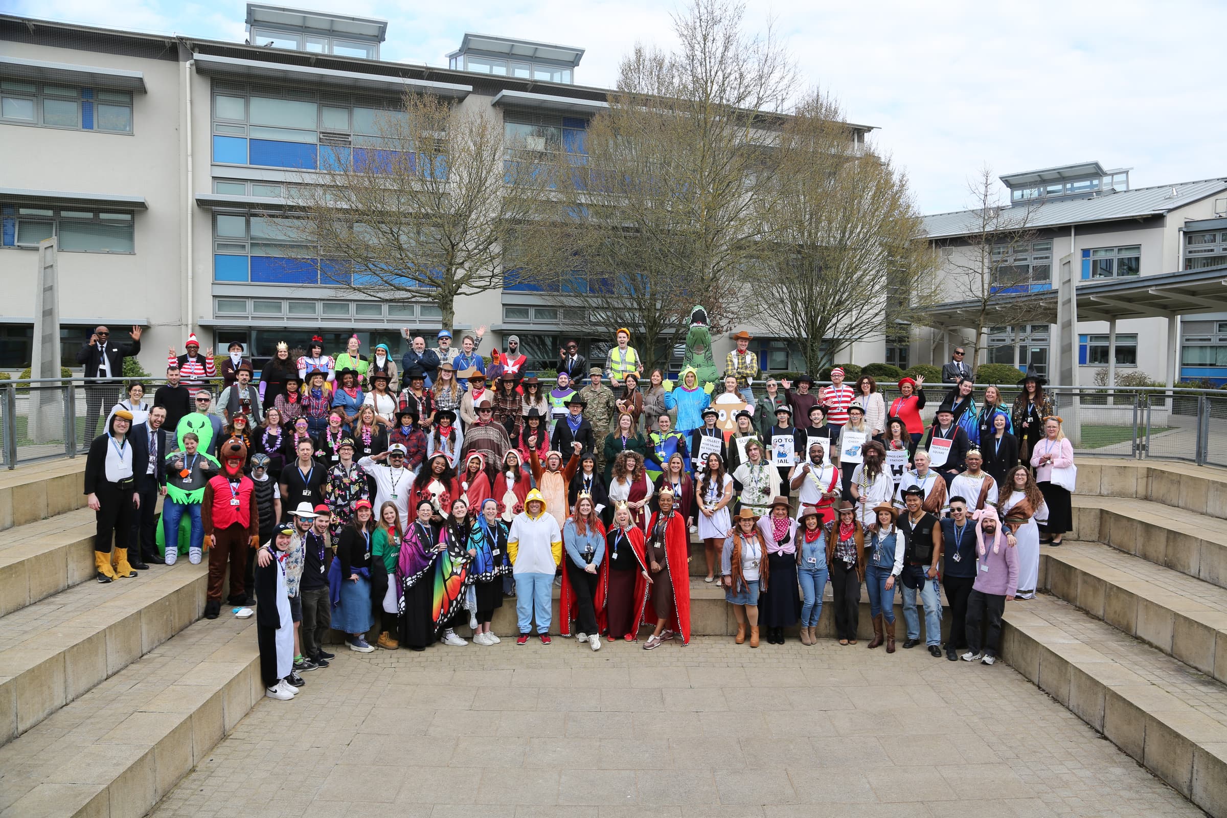 Staff Photo - Purim 2026